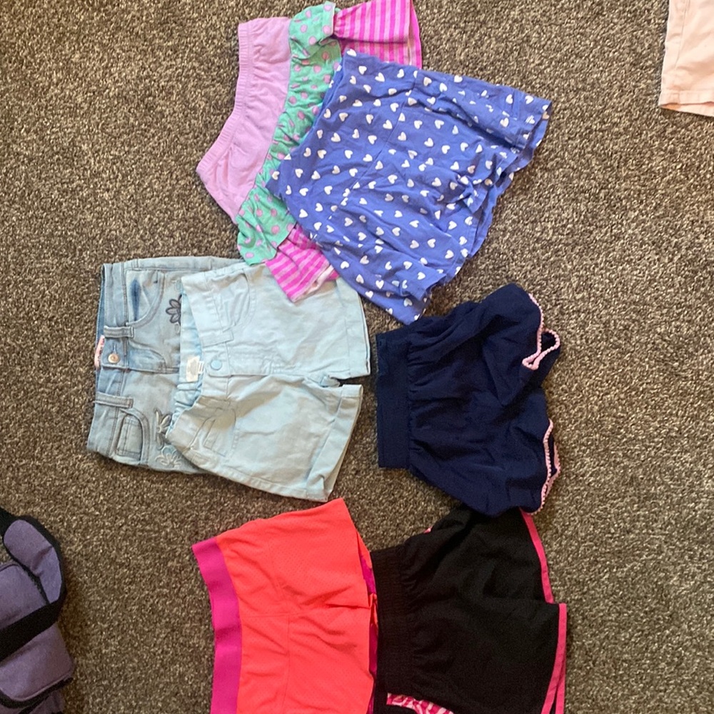 Girls size 7 Short lot